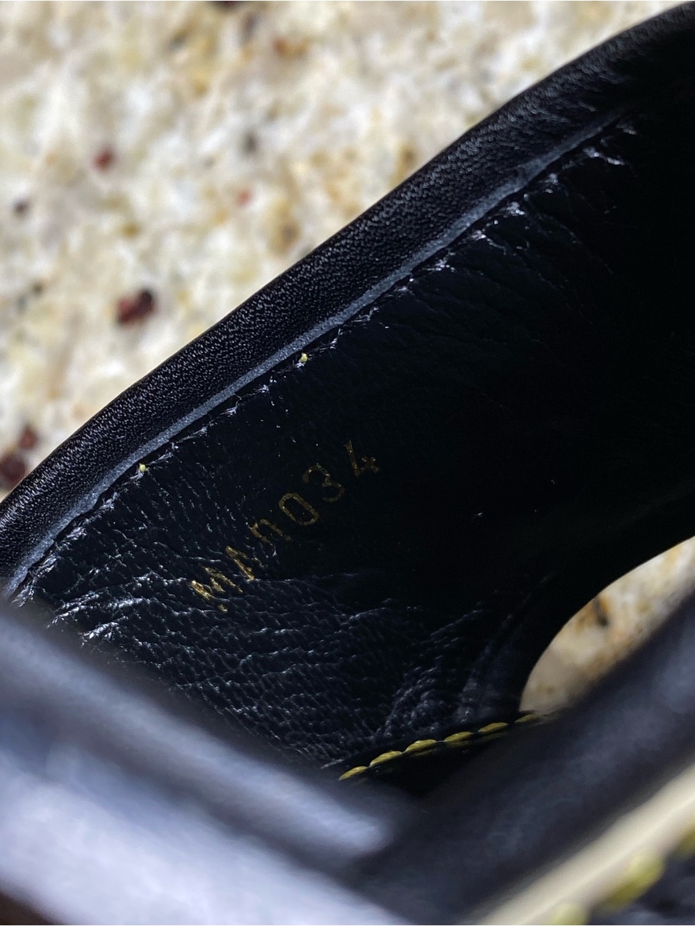 Louis Vuitton Black Suhali Leather Studded 3-1/2” Heel Mules Size 37.5 (EU) - Picture 9 of 9